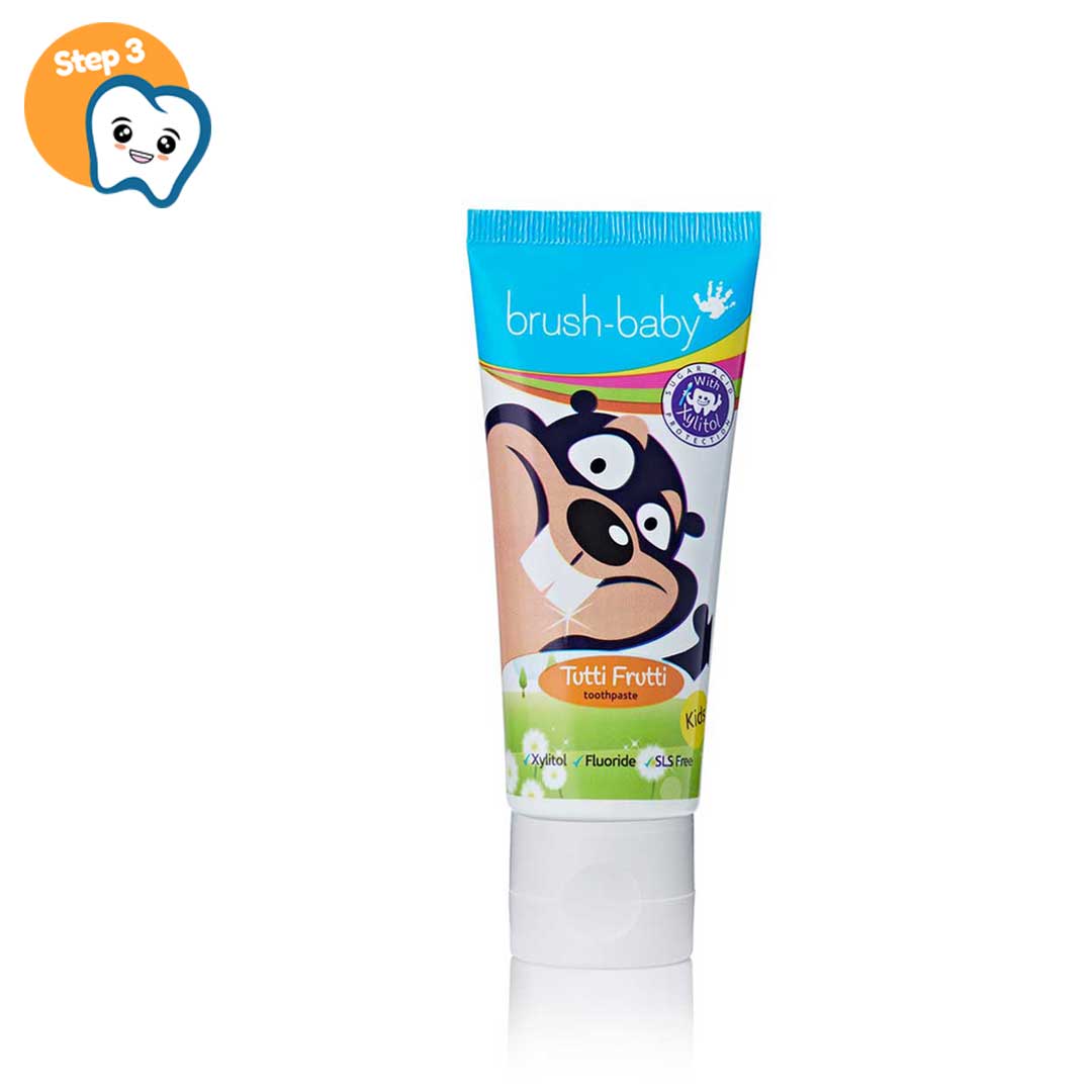 Pastă de dinți tutti frutti (3-6 Ani) - BrushBabyRO product image