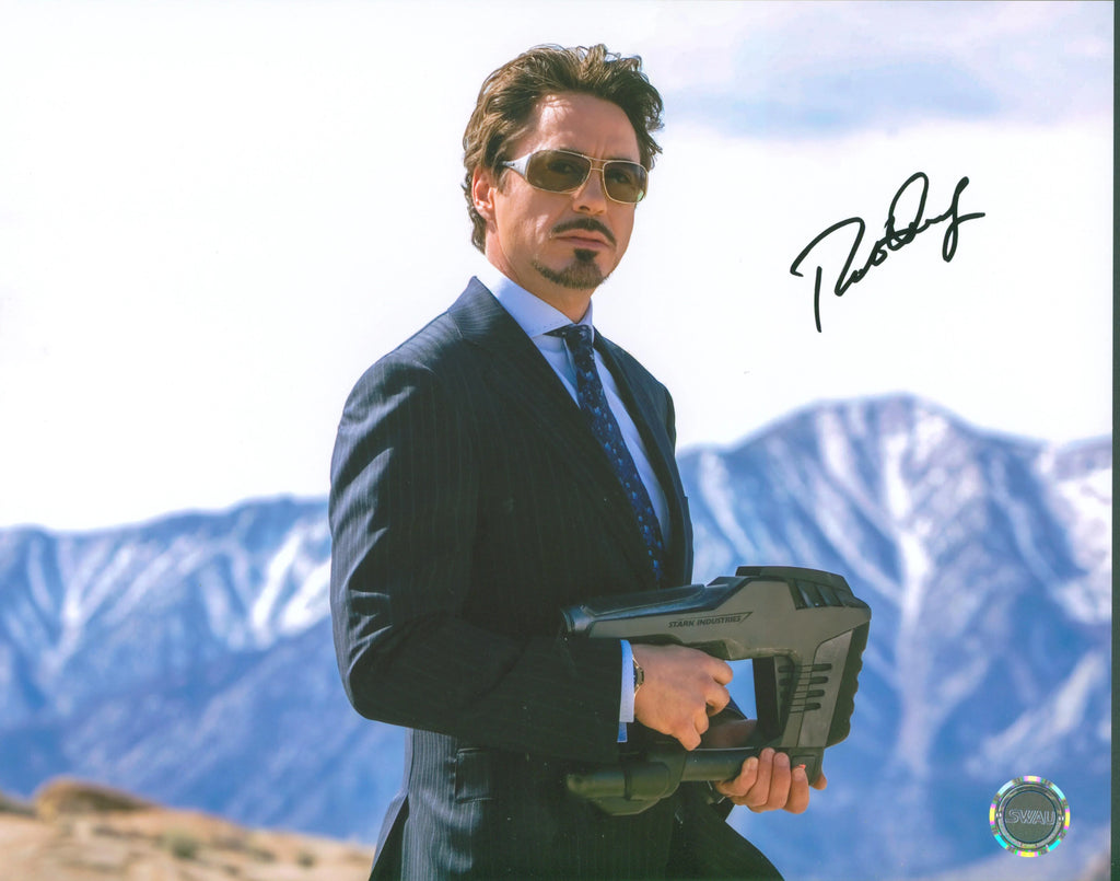 Robert Downey Jr Signed 11x14 Photo E SWAU