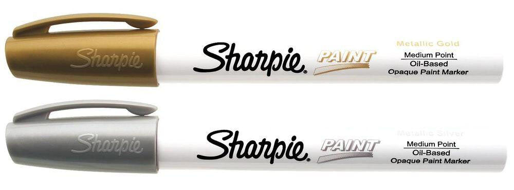 Sharpie Poster Paint Marker Gold & Silver