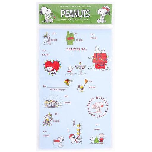 Holiday Time Peanuts Gift Tags, 8 Count