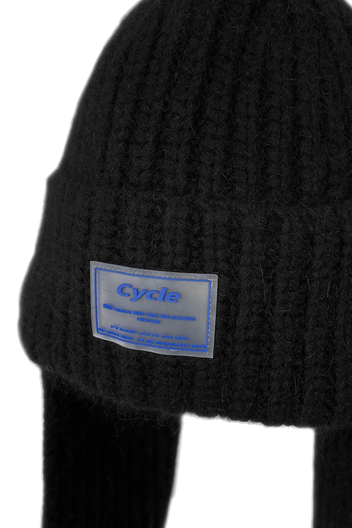 cycle by myob DRAW CODE MOHAIR KNIT CAP | hartwellspremium.com