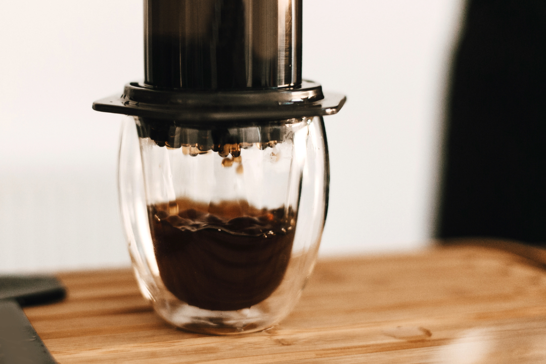 AeroPress Espresso Shot Pour 