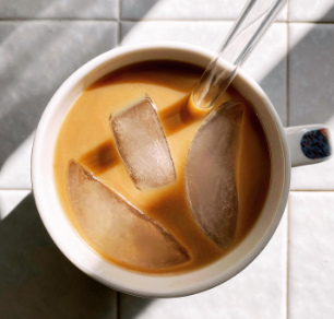 Iced Decaf Coffee by Bake & Be Well
