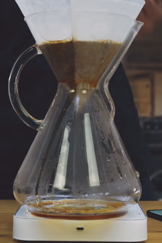 Chemex used by Onyx Coffee Lab