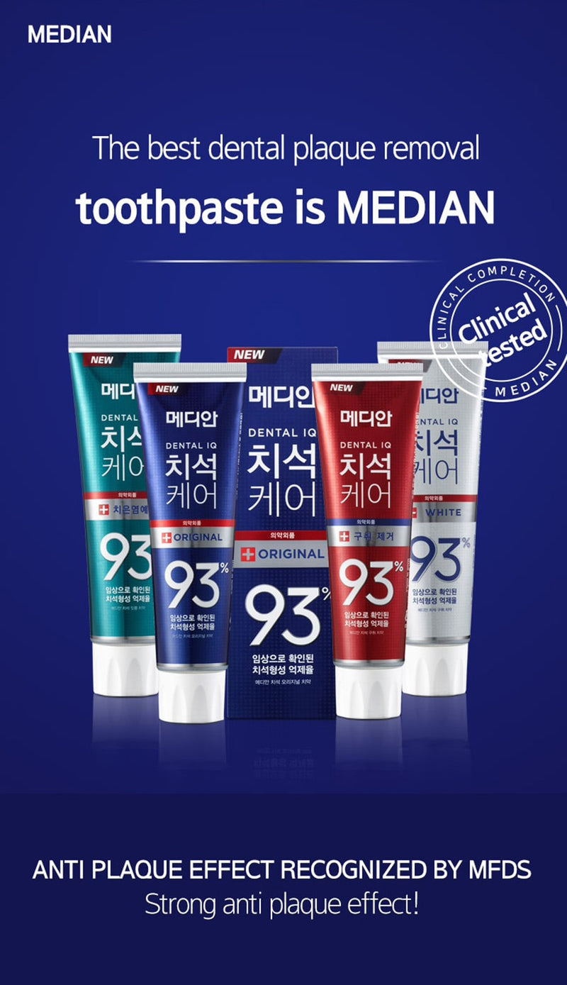 median toothpaste