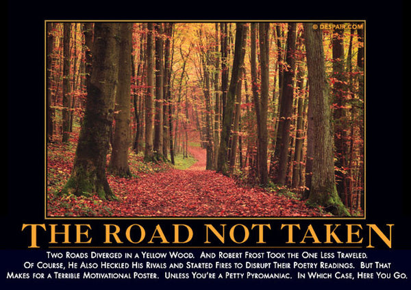 the road not taken images