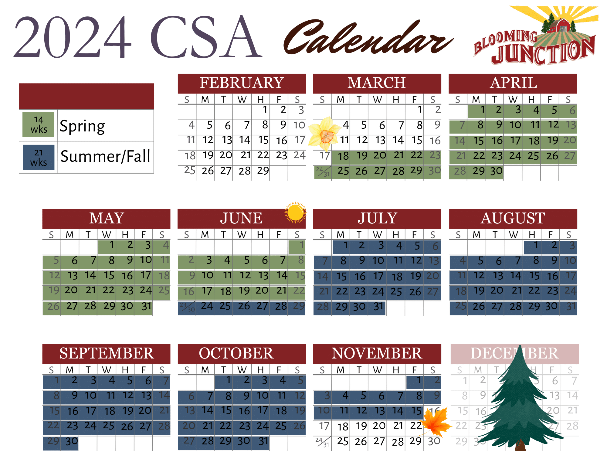 CSA Info — Blooming Junction