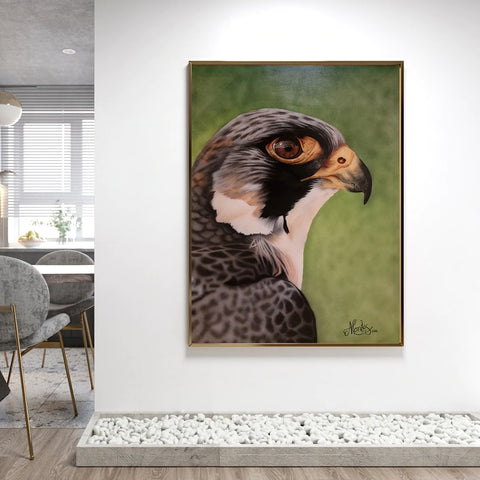 Falcon painting for sale