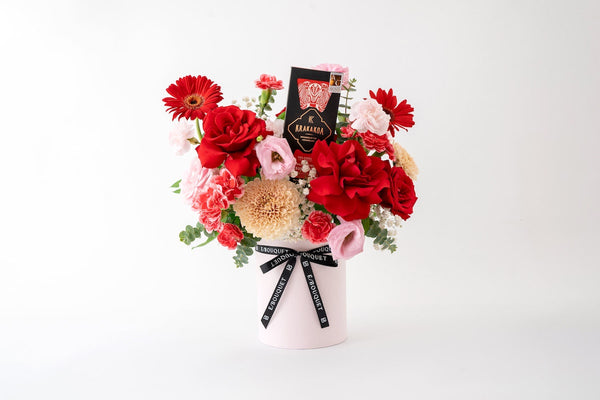 Krakakoa x E Bouquet Flower Studio Renon - The Perfect Match - Valentine Gift Boxset Campaign 2024