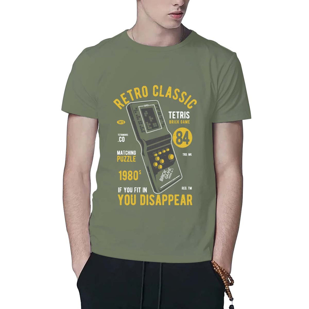 Men T Shirt Tetris Brick Game Ninidiy - roblox brick shirt