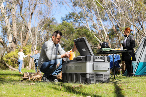 mycoolman portable camping fridge