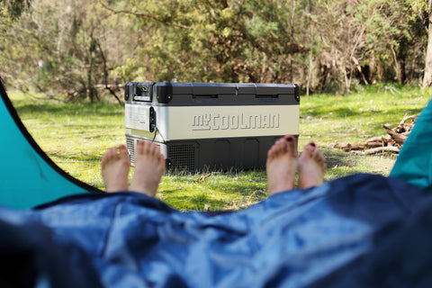 mycoolman portable fridge camping fridge