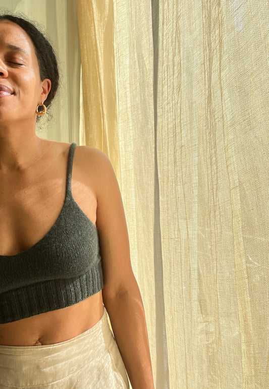 The Wrap Bra / Top - English – nakedknit