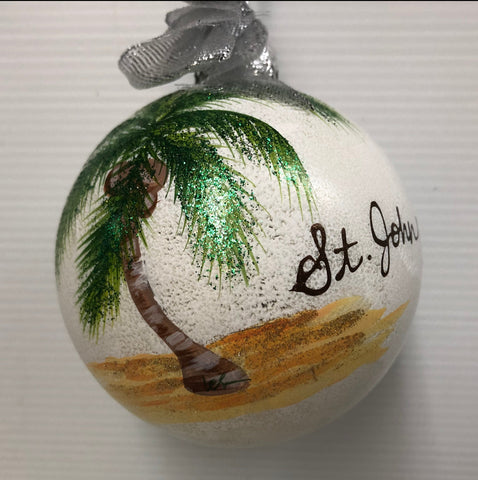 Cleveland Cavaliers 2018 Happy Holidays Glass Ball Ornament