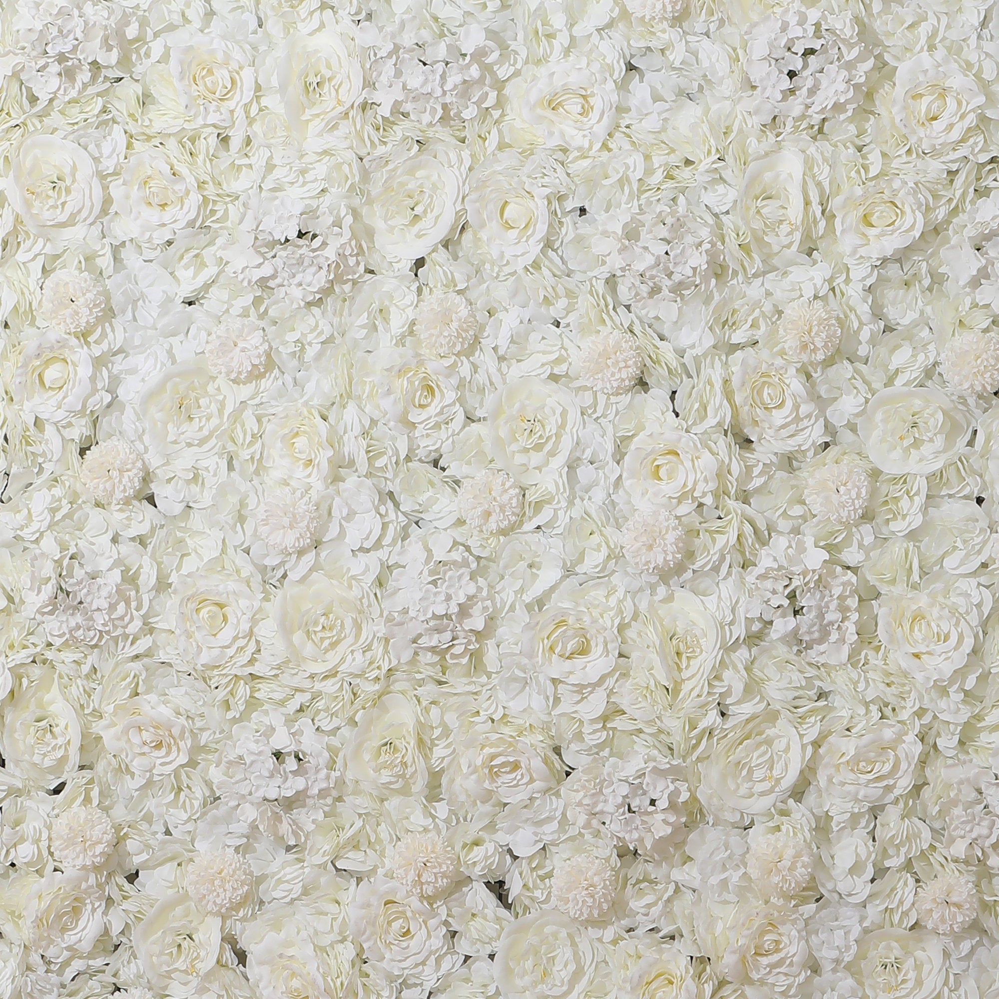 Cream White Flower Wall 3D Artificial Flower Panel Home Shop Party Hol –  IvoryBloomStudios