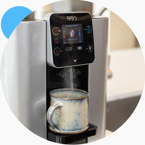 instant filtered water from a BIBO Water Bar