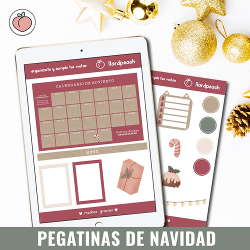 Set de pegatinas digitales especial navidad – HardPeach