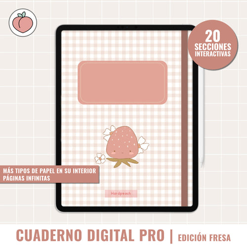 AGENDA DIGITAL PRO 2024, EDICIÓN NUDE, HardPeach