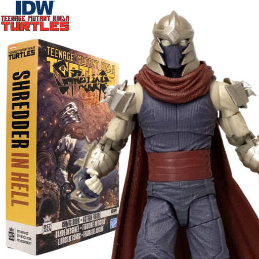 BST AXN: TMNT XL Super Shredder & Comic Set - 8 Figure