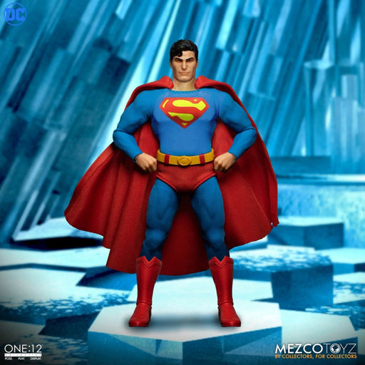 Pre Order ) Mezco One:12 Collective Superman Recovery Suit Edition A –  DJCCollectibles