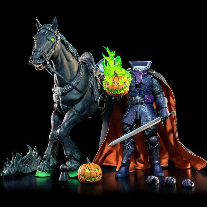 Mythic Legions Figura Obscura Headless Horseman (Spectral Green Retail  Exclusive)