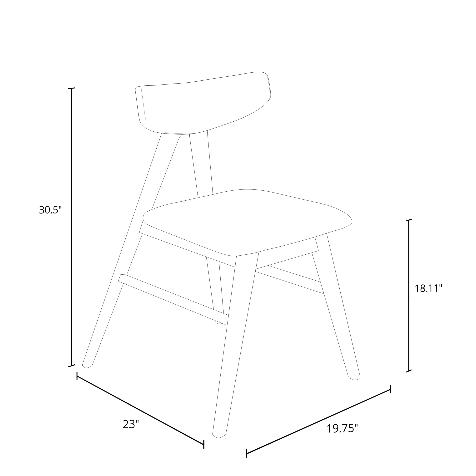 Paladino Side Chair - Set of 2