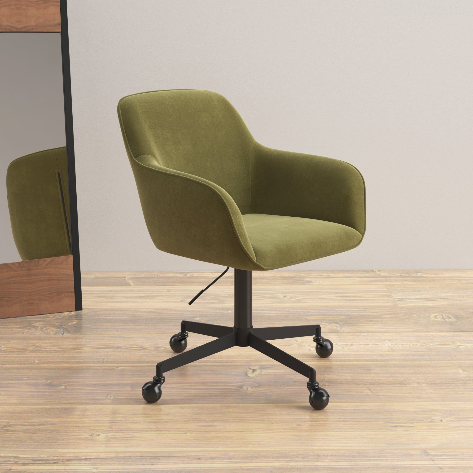 olive green desk chair