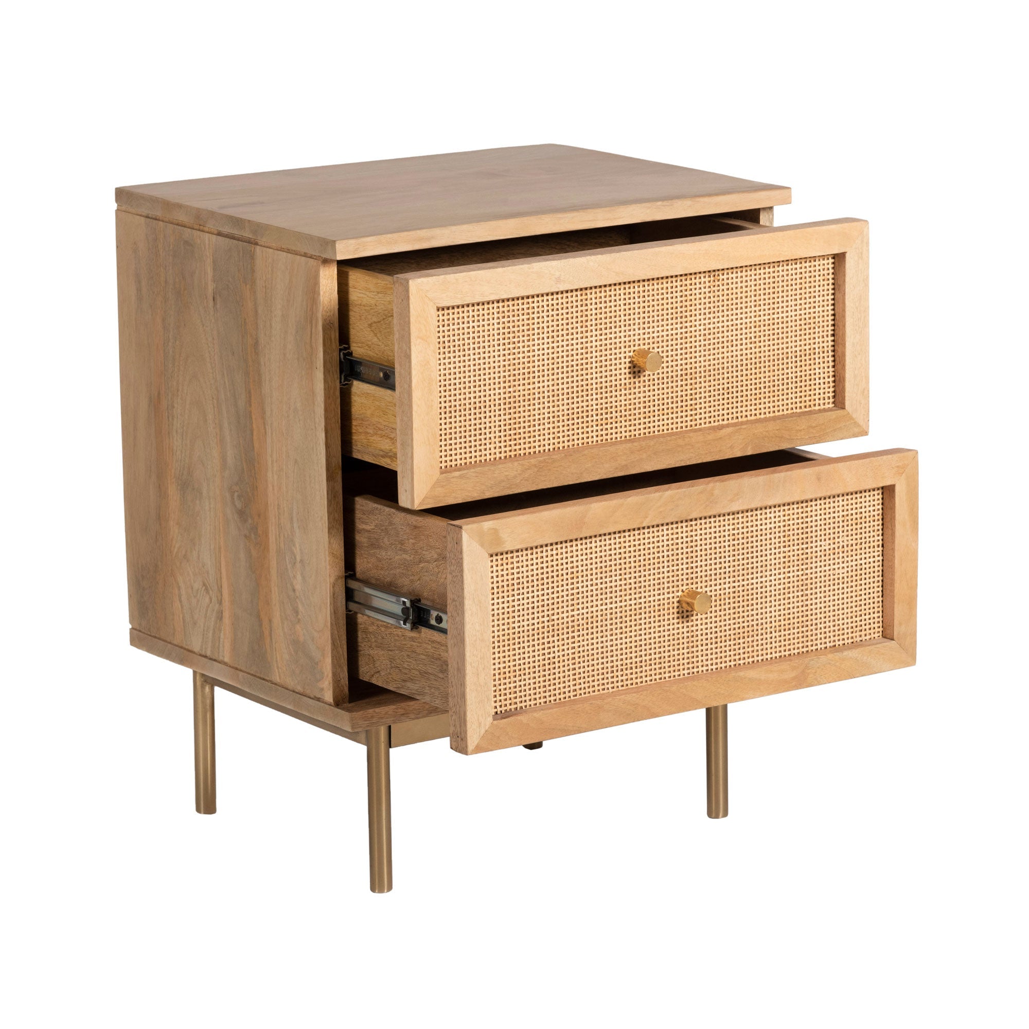 Curtis Two Drawer Nightstand