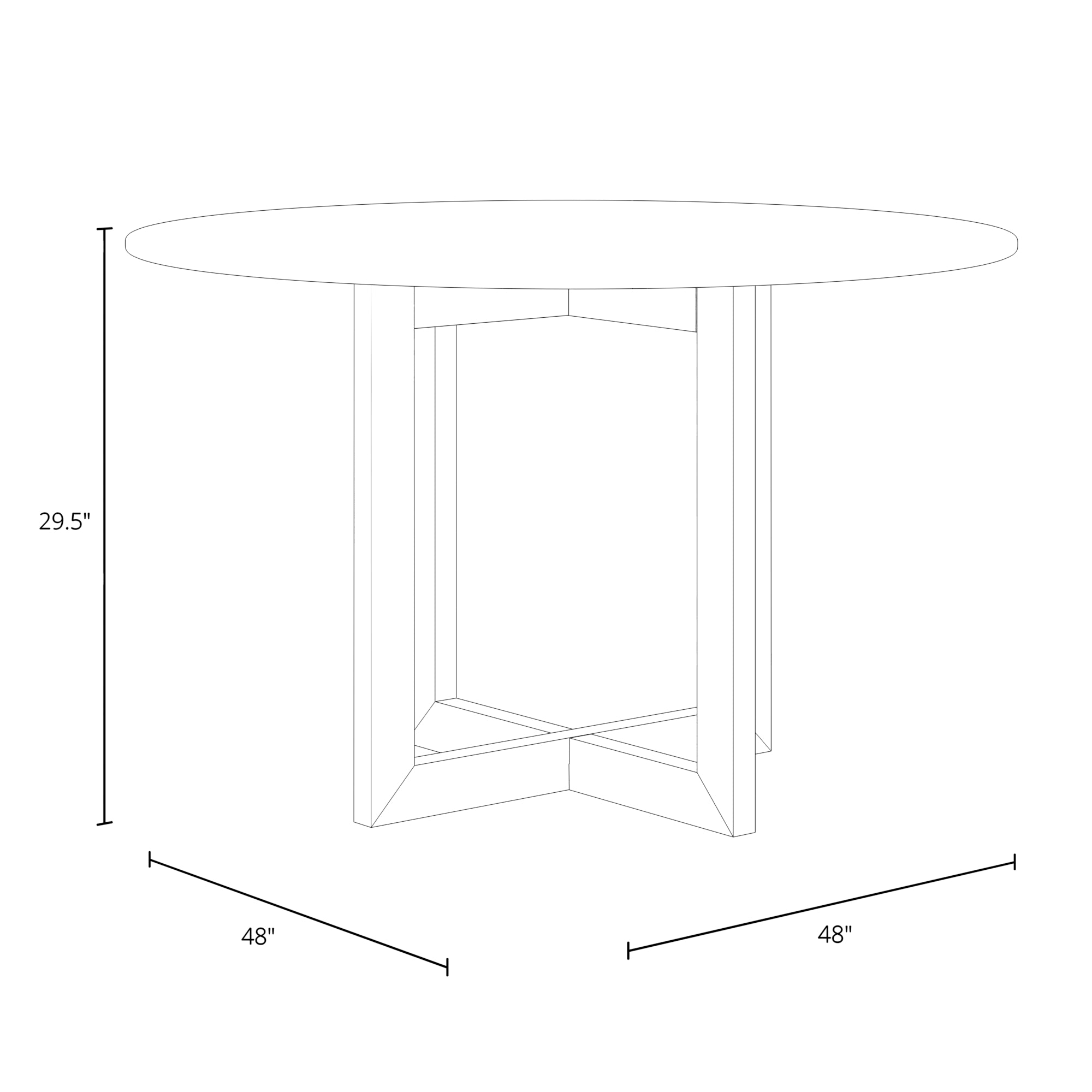 Arden Round Dining Table