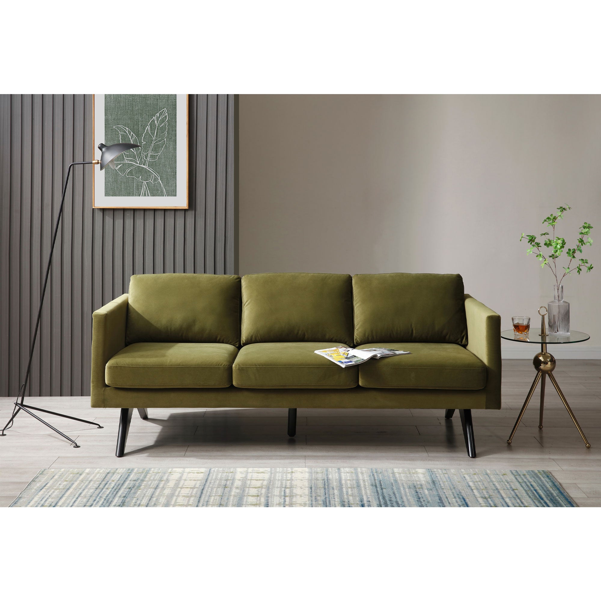 Hannah Velvet Sofa