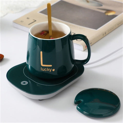 Mini tasse à café portable USB, chauffe-tasse, sous-verre