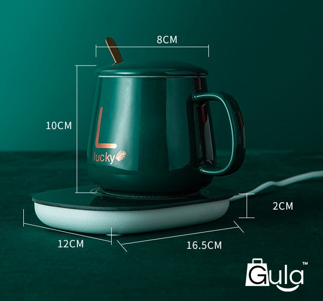 Coffret Cadeau : Tasse Chauffante électrique – Gula Market®