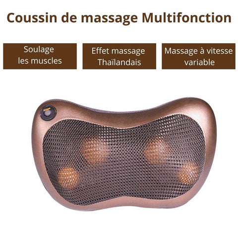 Coussin massage multifonctionnel