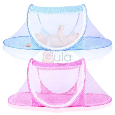 Moustiquaire bébé pour garçon et fille en Bleu et Rose