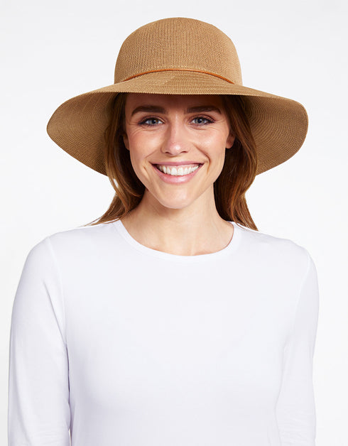 Sun Protective Wide Brim UPF50+ Holiday Sun Hat For Women