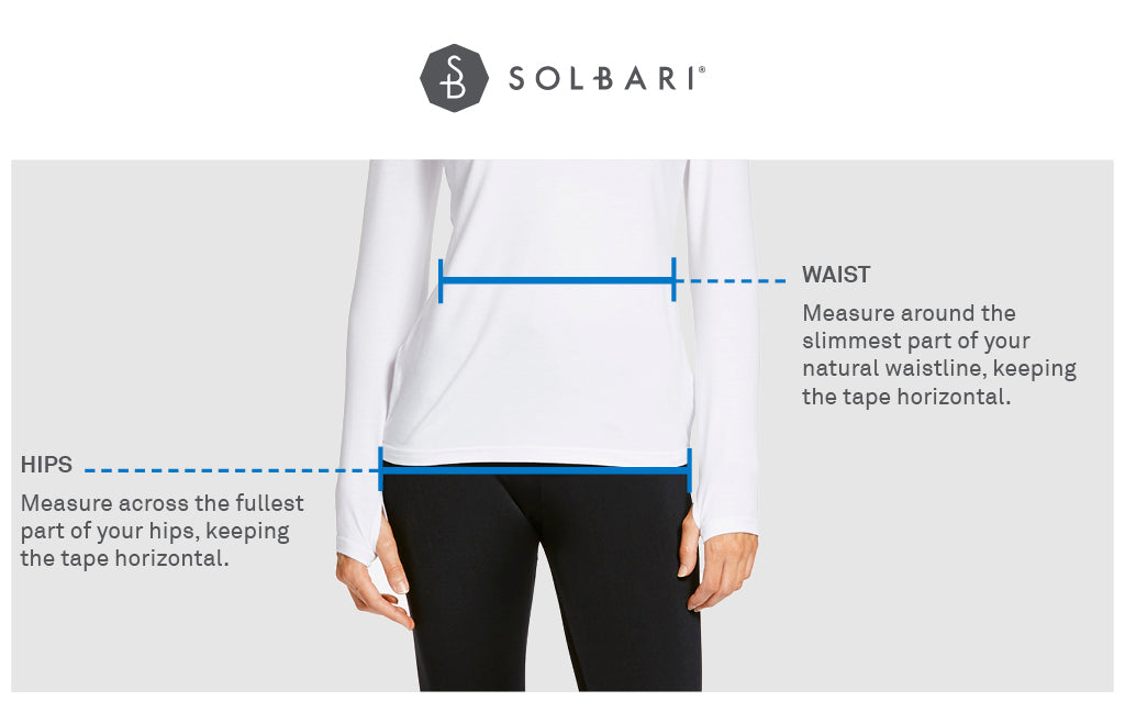 Womens Leggings Size Guide – Solbari UK