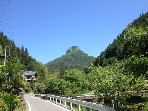 Section B　群馬県道を歩き山へ 岩の舟に向かう