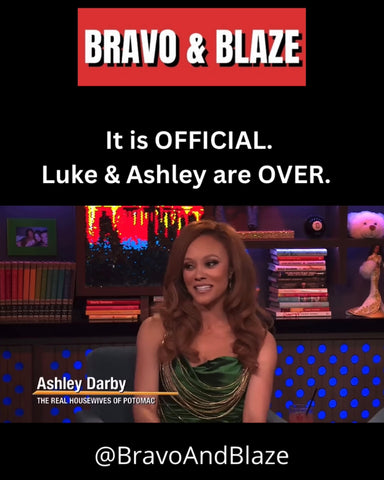 Ashley Darby of RHOP Real Housewives of Potomac confirms break up with Luke Gulbranson from Summer House & Winter House