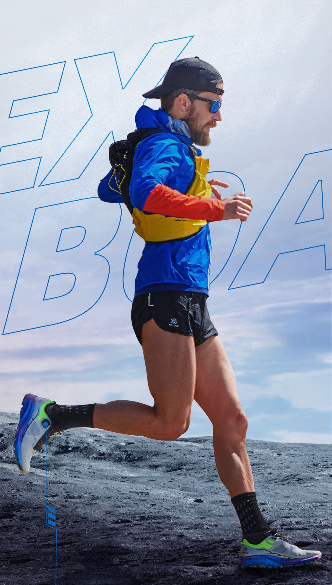 3. FUGA EX BOA Trail Running Shoes