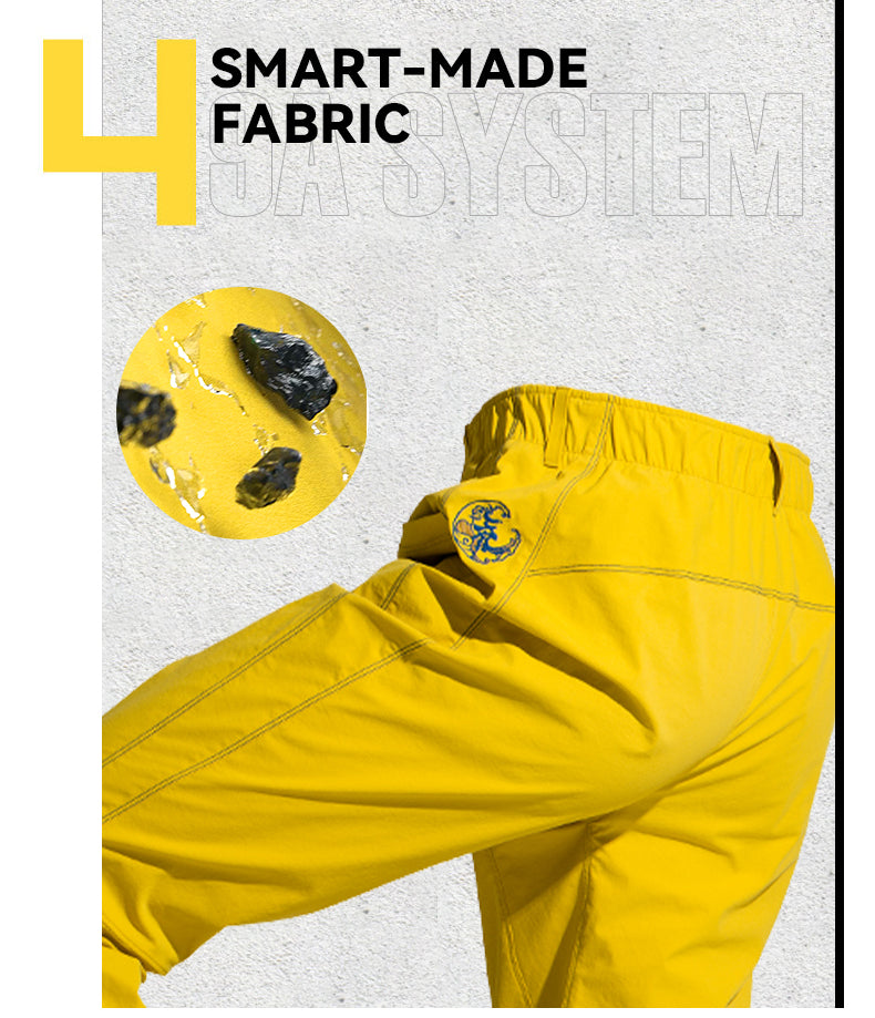 7. KAILAS 9A Rock Climbing Pants_Smart-made Fabric