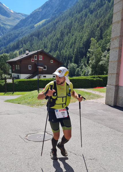 Мартин Перрье на UTMB 2021