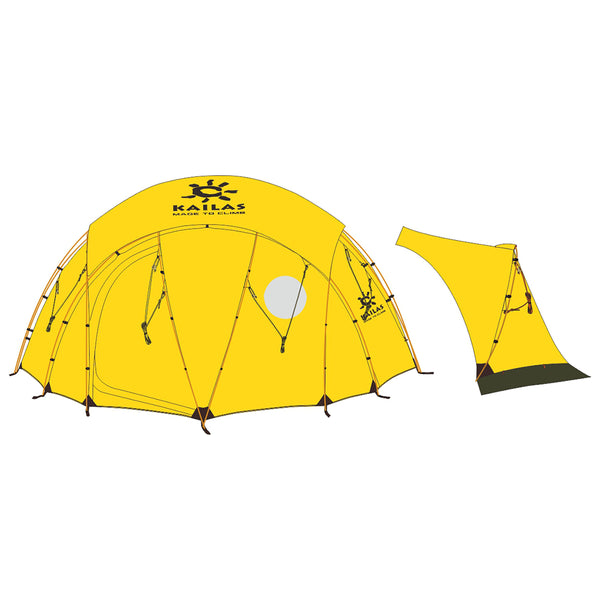 16'/5m Teardrop Glamping Tent / Lotus Tent – Phoenix Domes Canada & USA