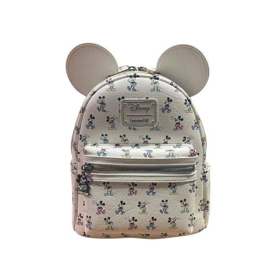 Loungefly Disney The Minnie Mouse Classic Series Mini Backpack - Strawberry Macaron