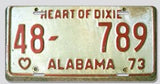 Alabama Heart of Dixie Plate