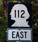 Washington State Highway sign