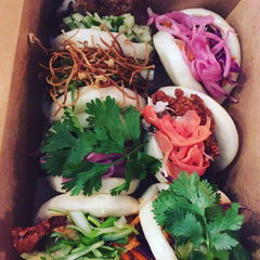 Bring your own food. Gua-Bao buns