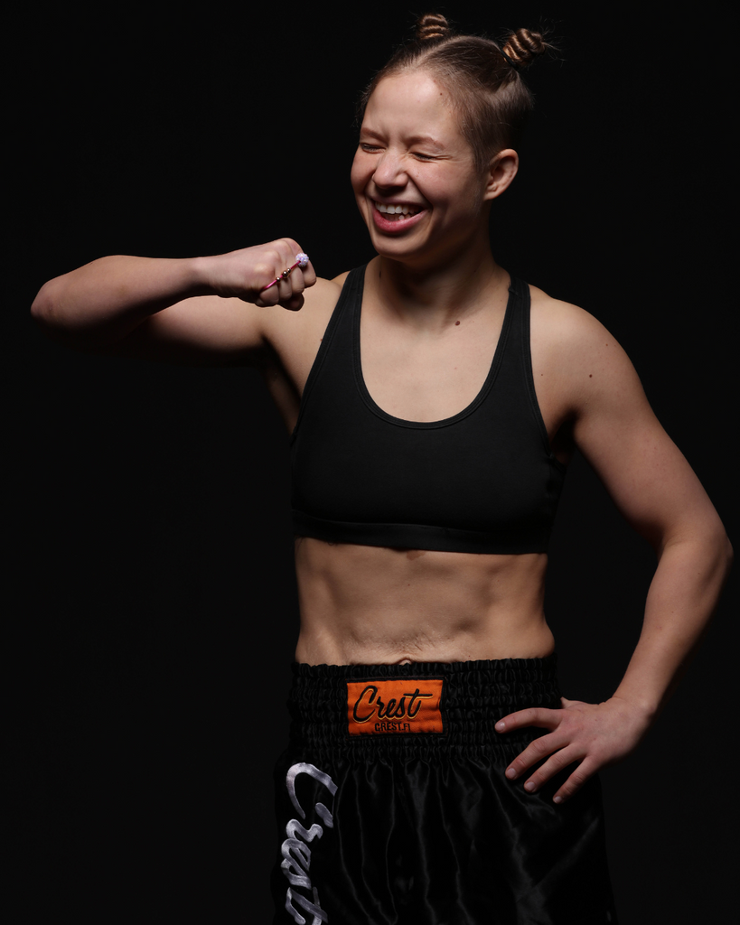 "The priviledge of doing what you love" - Minna Grusander (Kuva: Invicta FC)