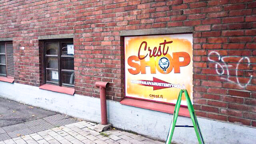 Ensimmäinen Crest Shop
