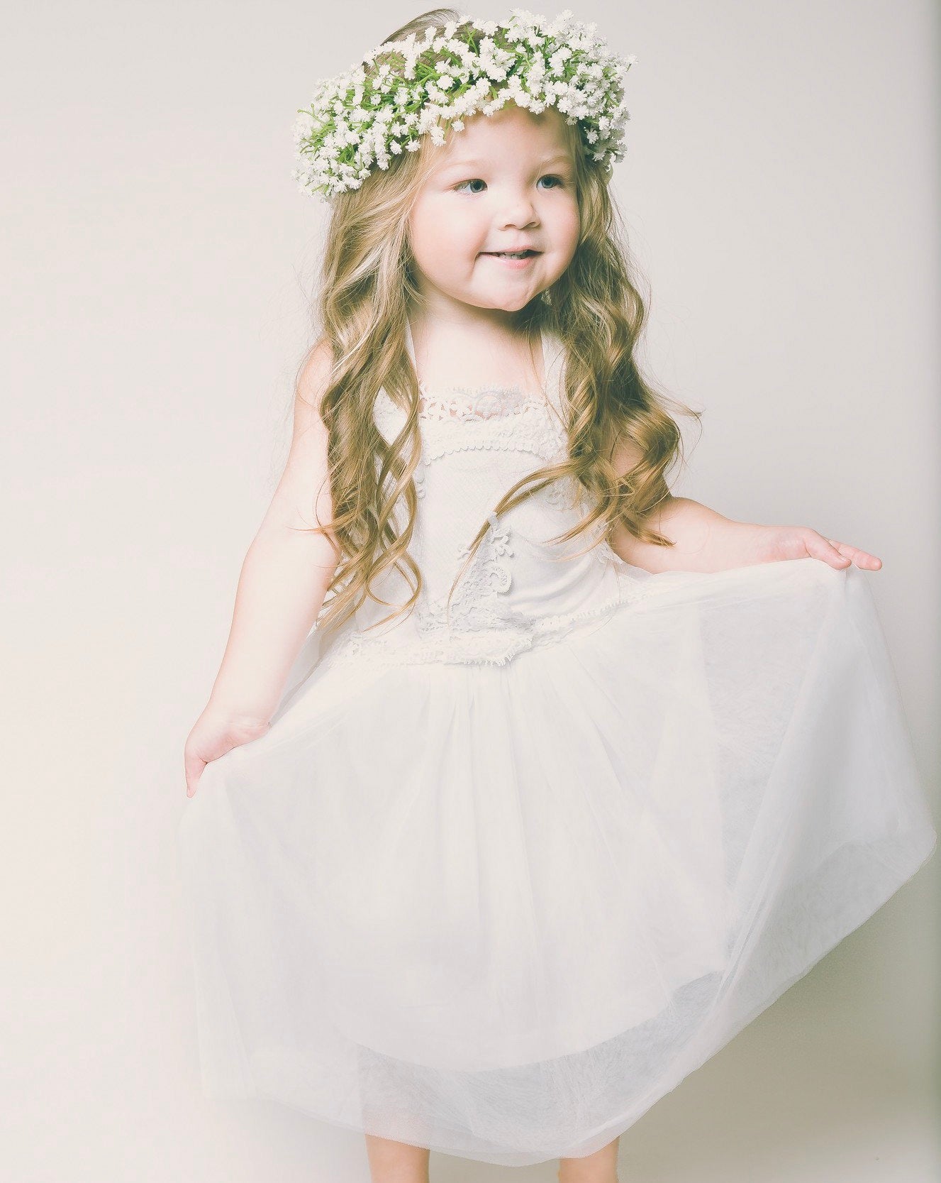 flower girl dress vintage