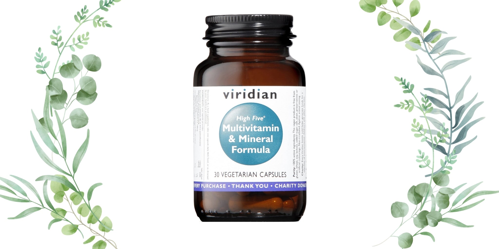 Viridian High Five Multivit & Mineral Formula